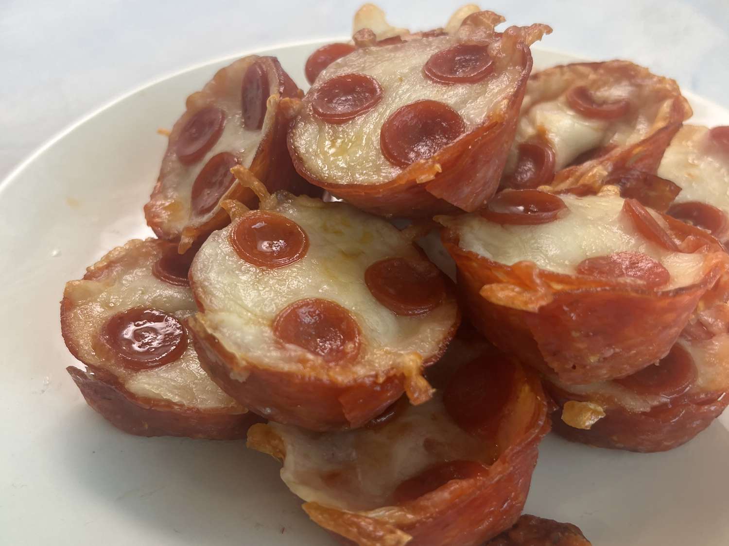Mini Pepperoni Pizza Cups