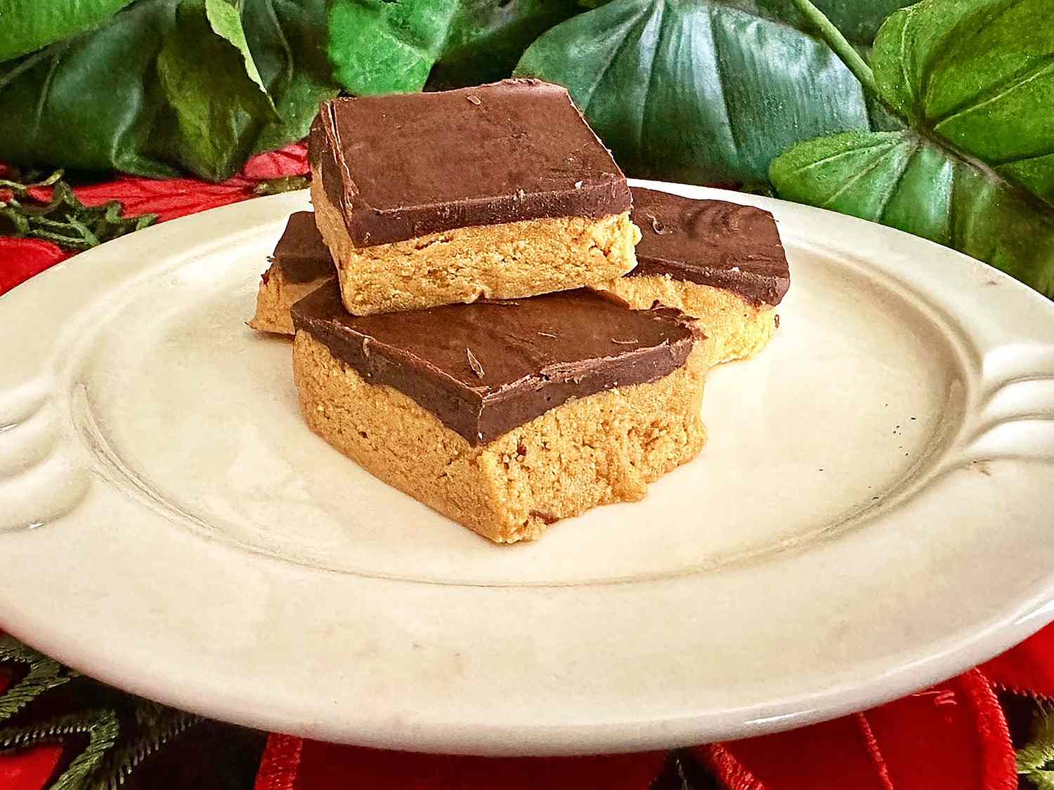 Chocolate Peanut Butter Protein Bars