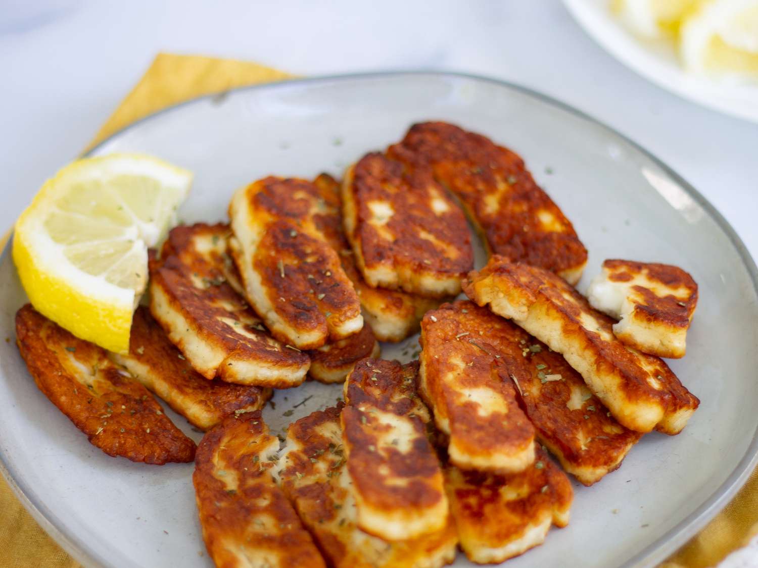 Pan-Fried Halloumi