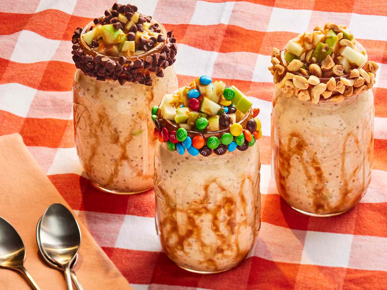 Caramel Apple Overnight Oats