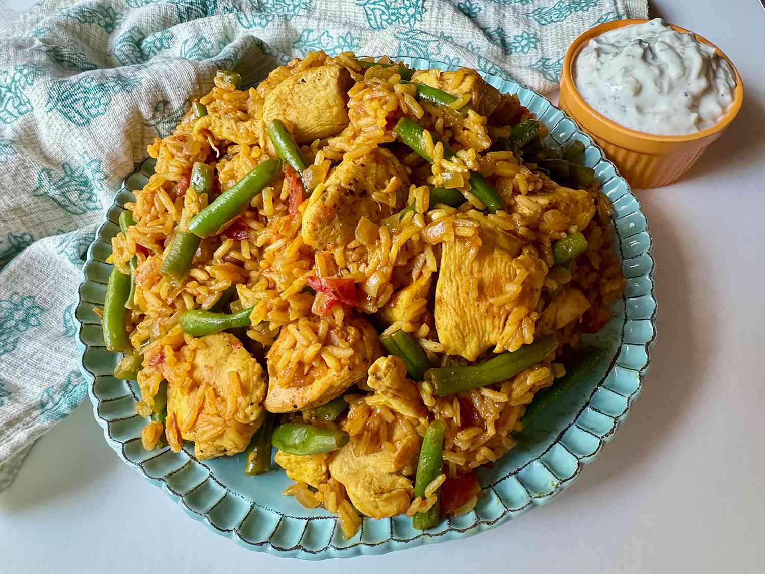 One Pot Turmeric Chicken and Rice
