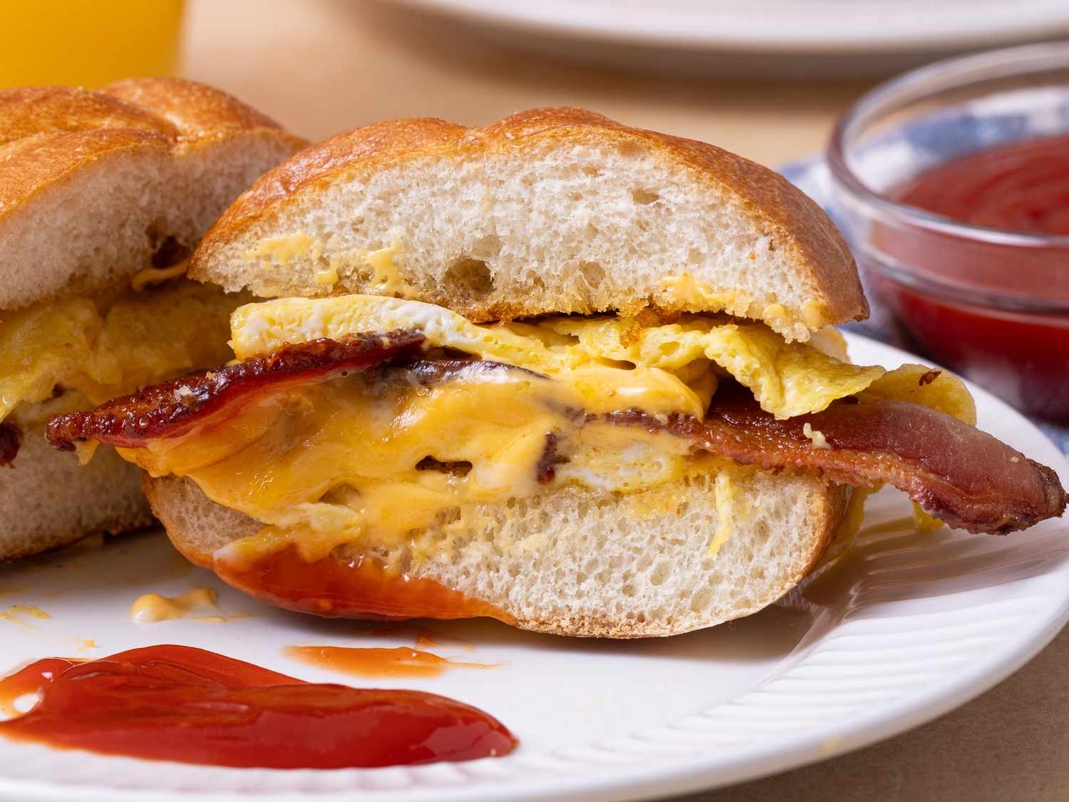 NYC Deli Bacon, Egg, and Cheese Sandwich