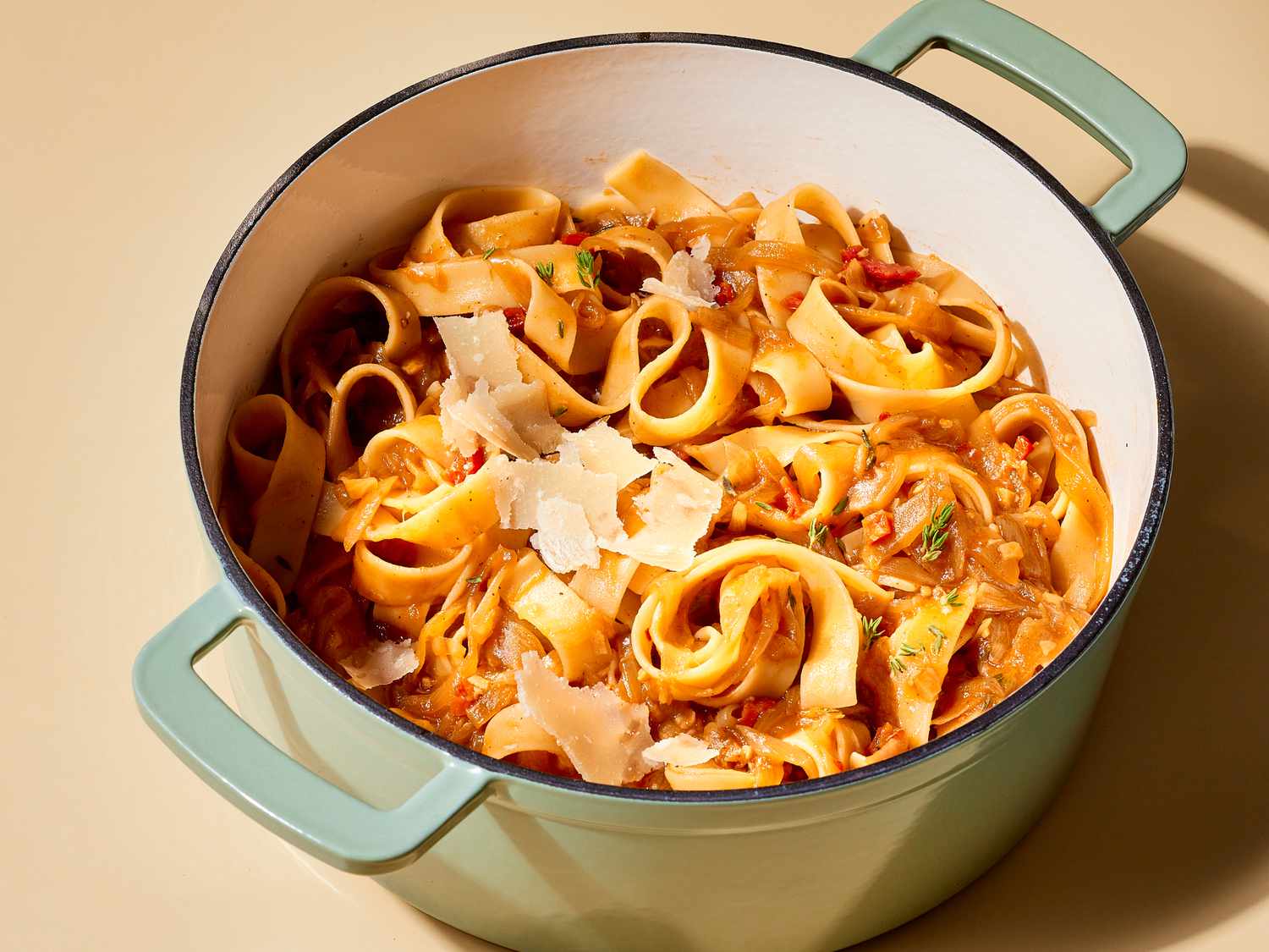 Pappardelle with Jammy Onion Ragu