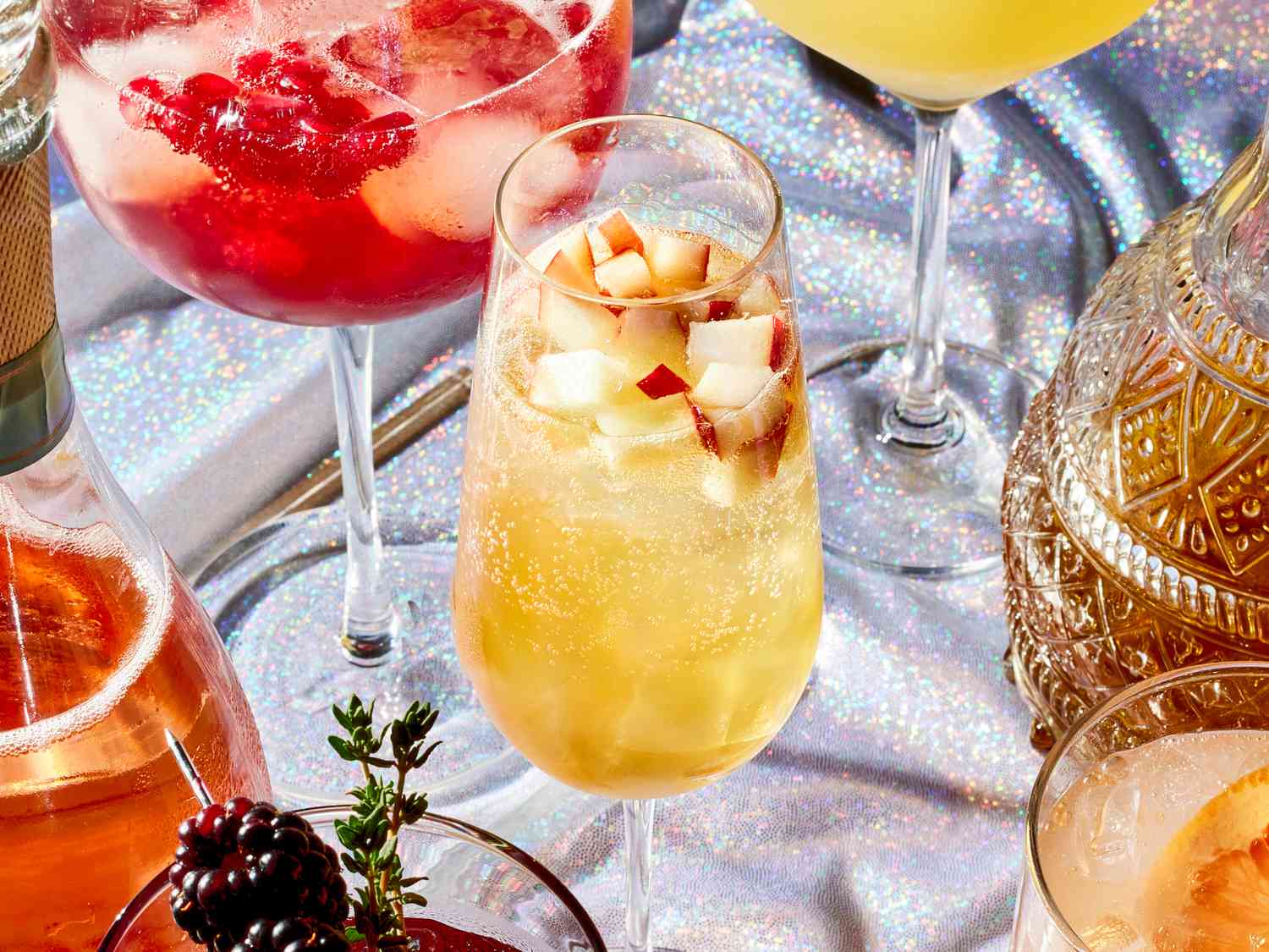 Honey-Chamomile Prosecco Cocktail