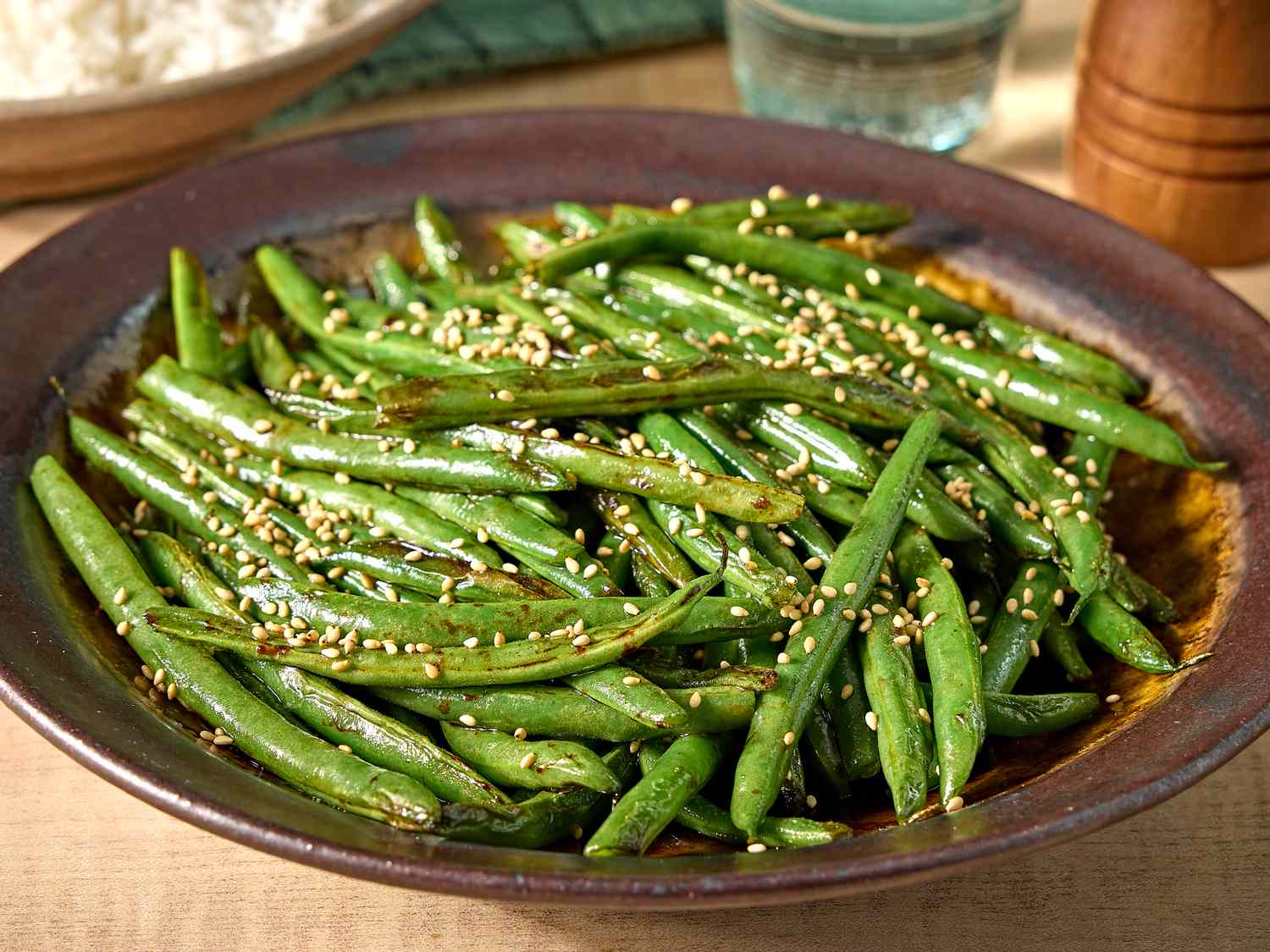 Japanese-Style Sesame Green Beans