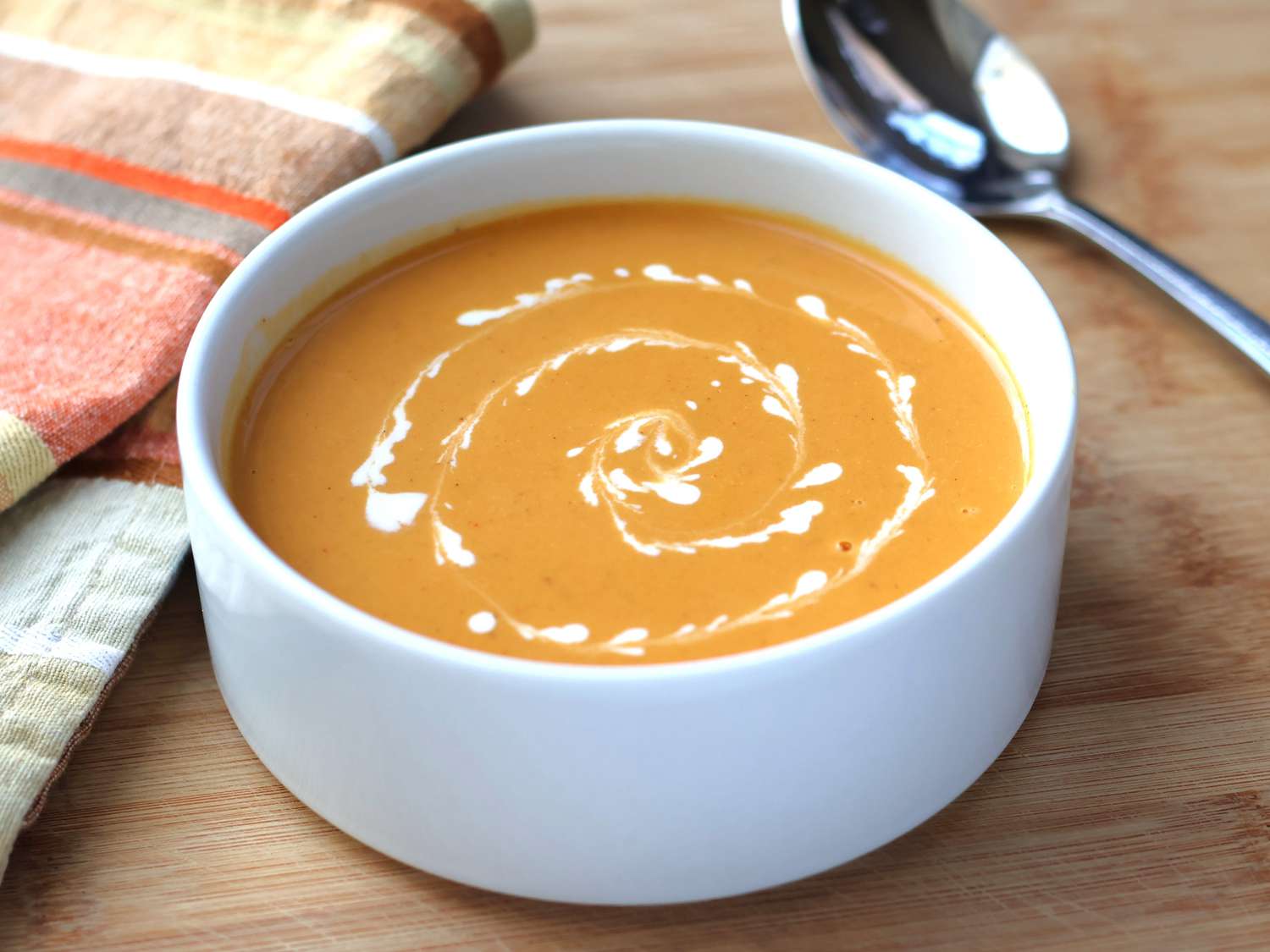Harissa Butternut Squash Soup
