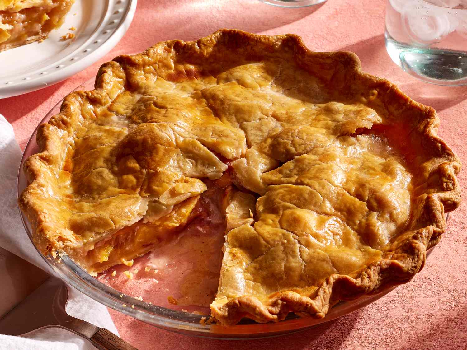 Peach Pie the Old Fashioned Two Crust Way