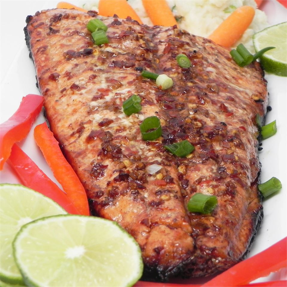 Firecracker Grilled Alaska Salmon
