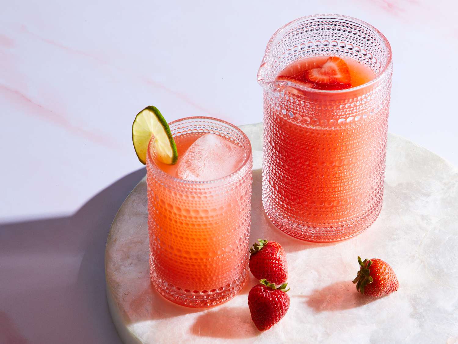 Mexican Strawberry Agua Fresca