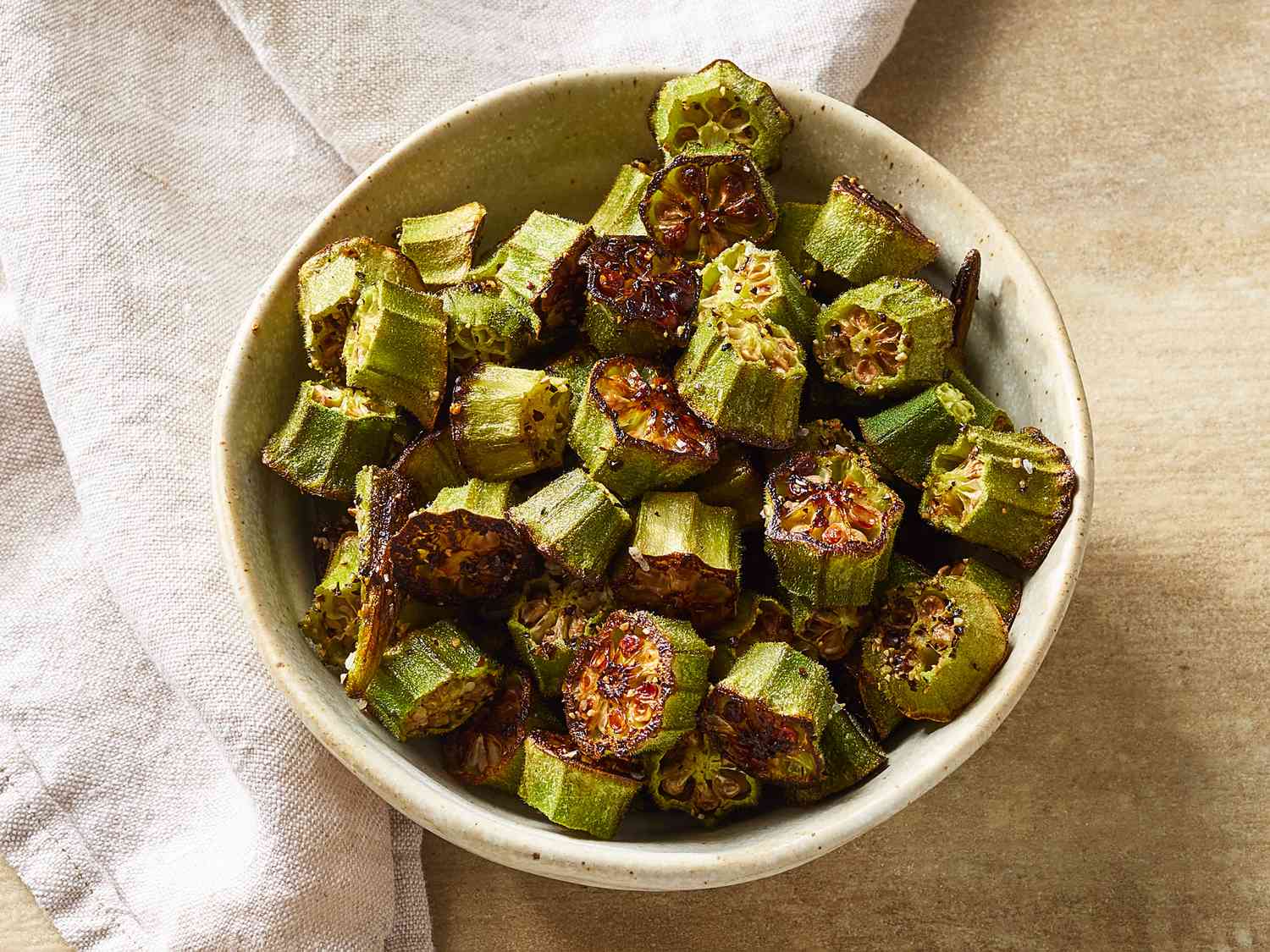 Roasted Okra