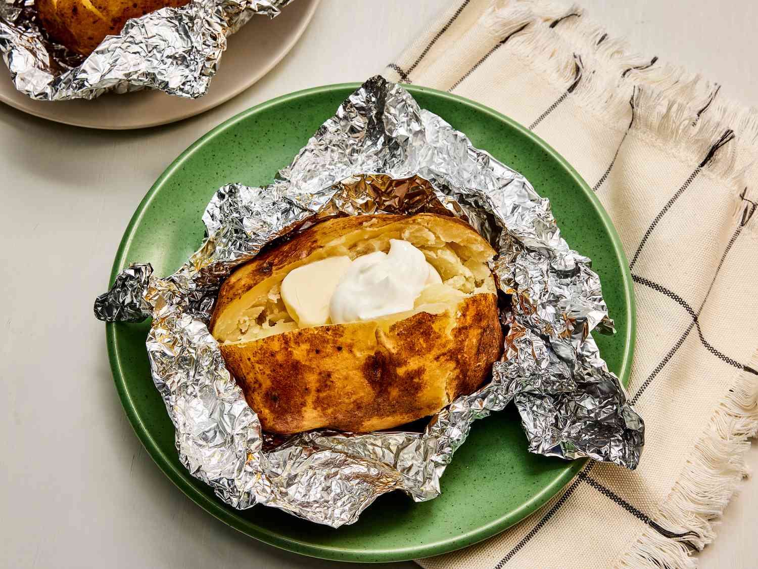 Slow Cooker Baked Potatoes