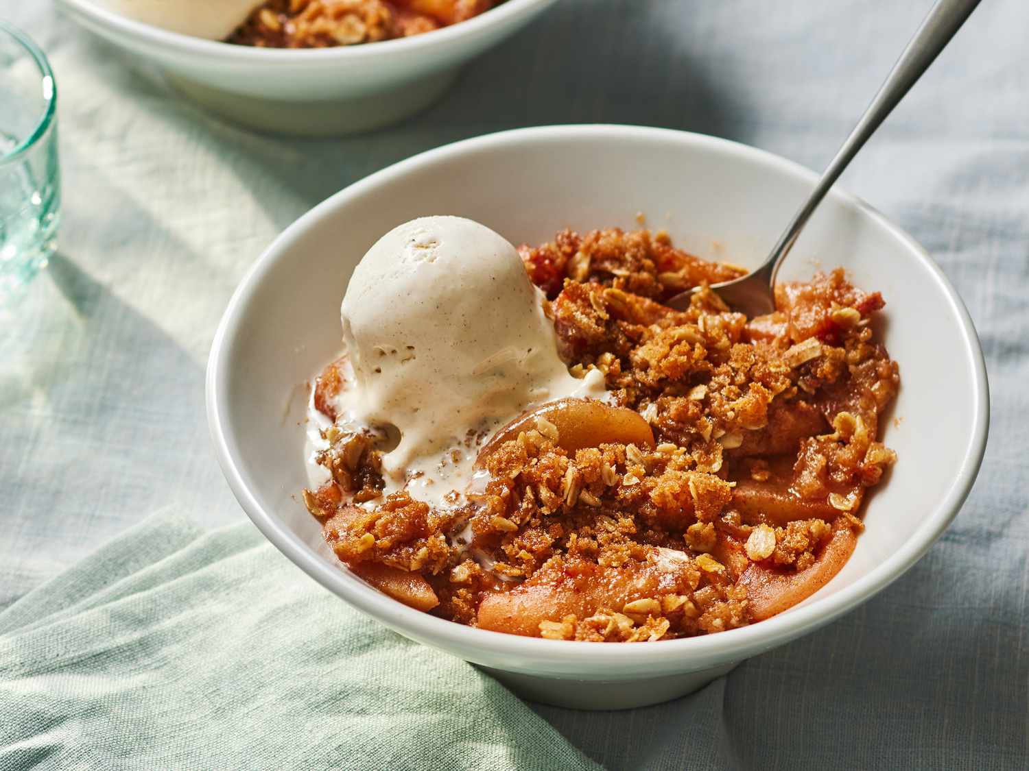 Easy Apple Crisp with Oat Topping