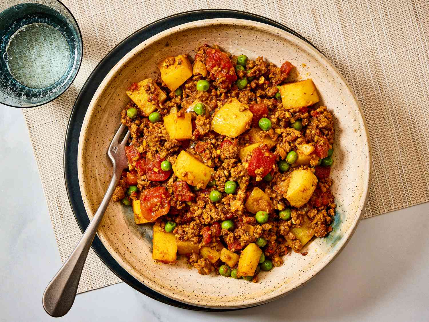 Keema Aloo (Ground Beef and Potatoes)