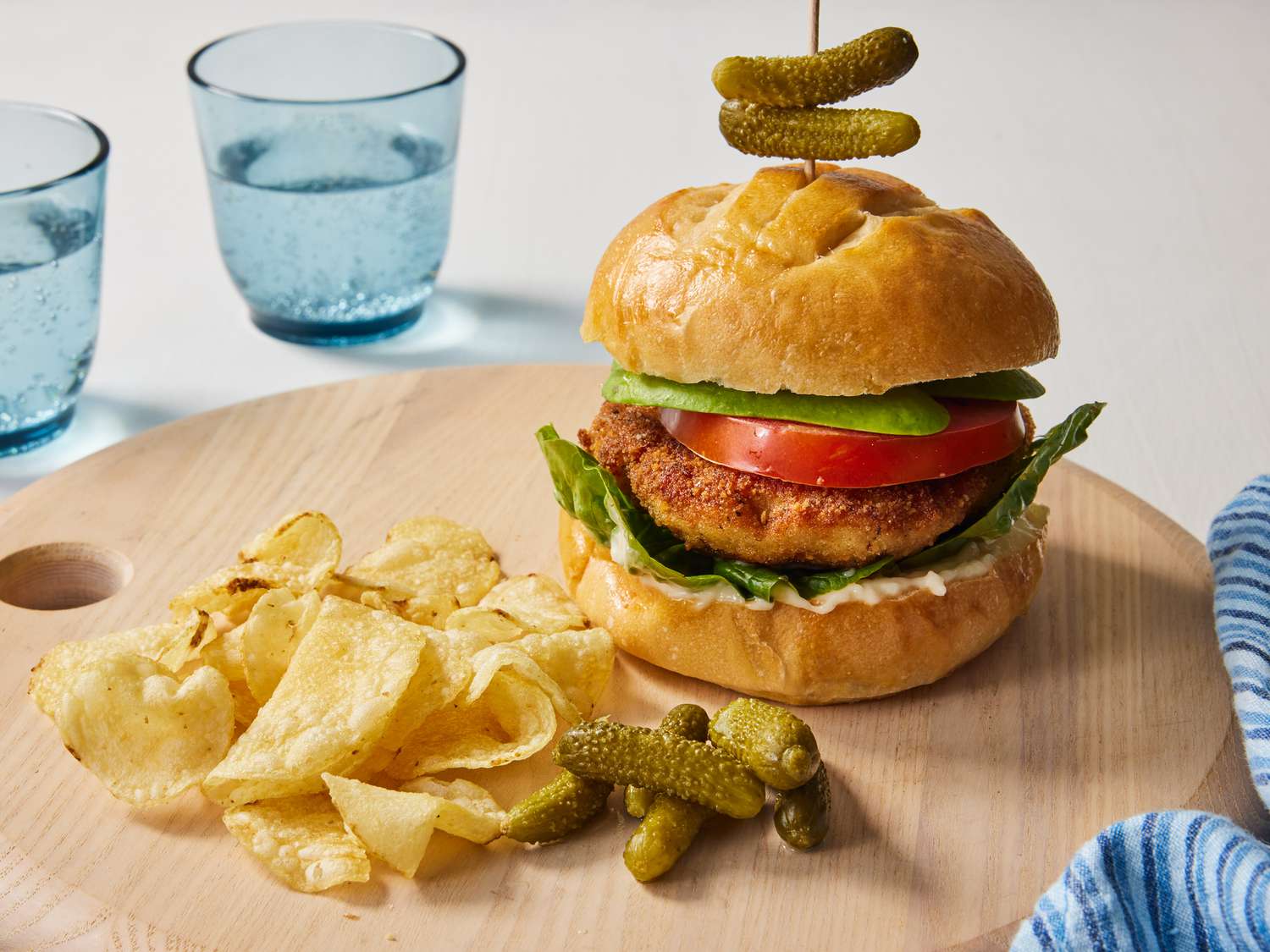 Natasha’s Chicken Burgers
