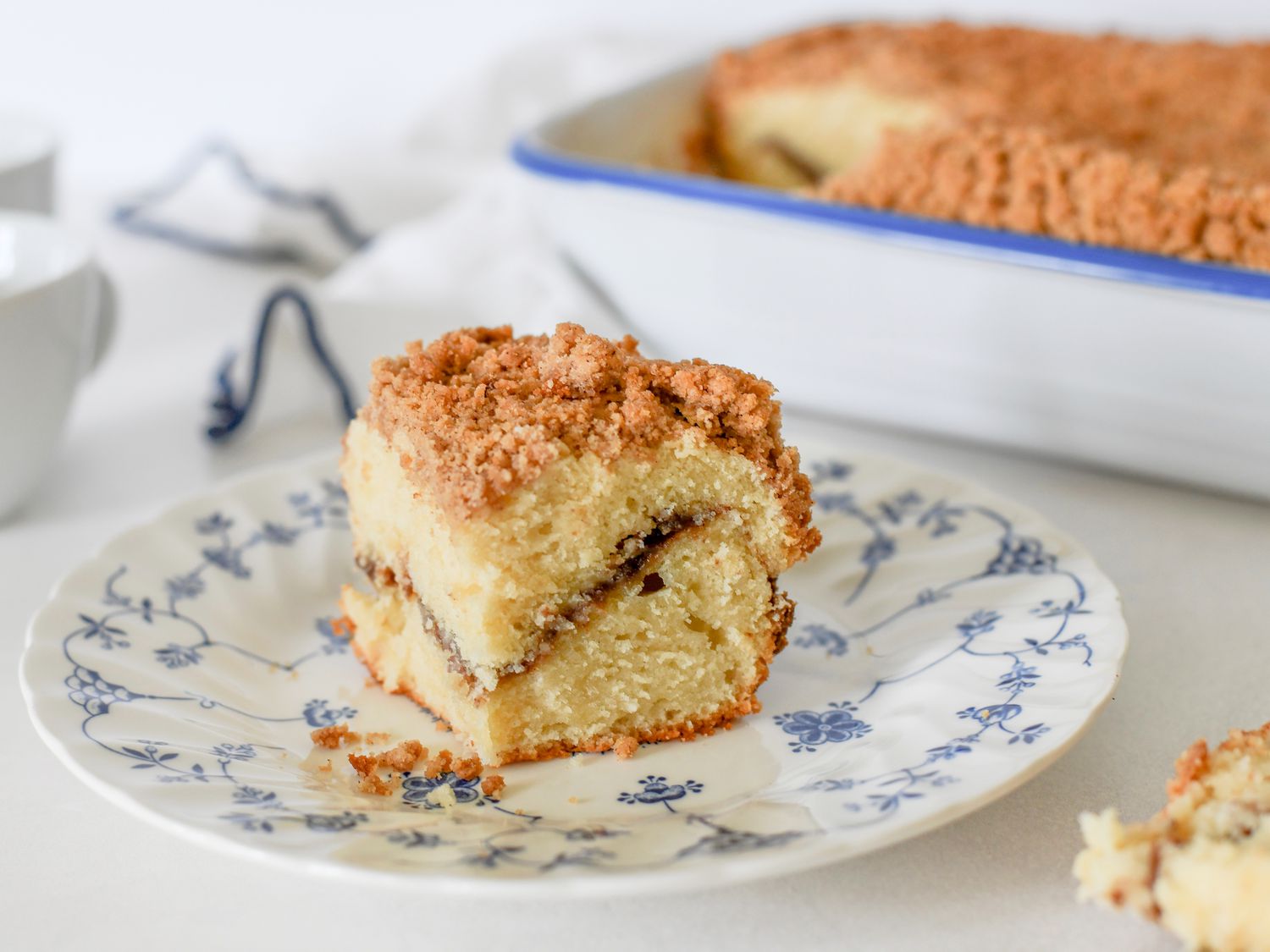 Cinnamon Streusel Coffee Cake