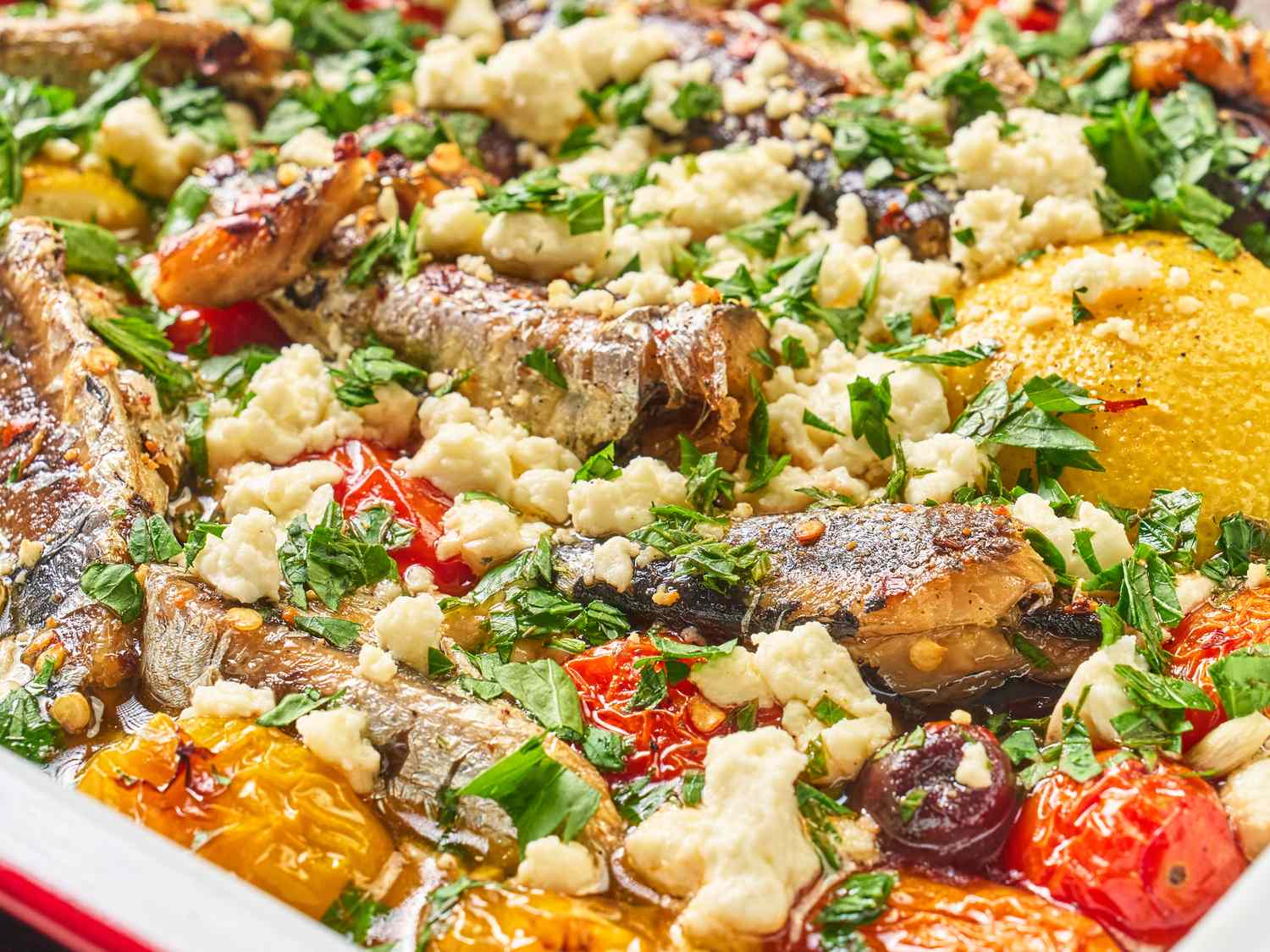 Baked Mediterranean Sardines