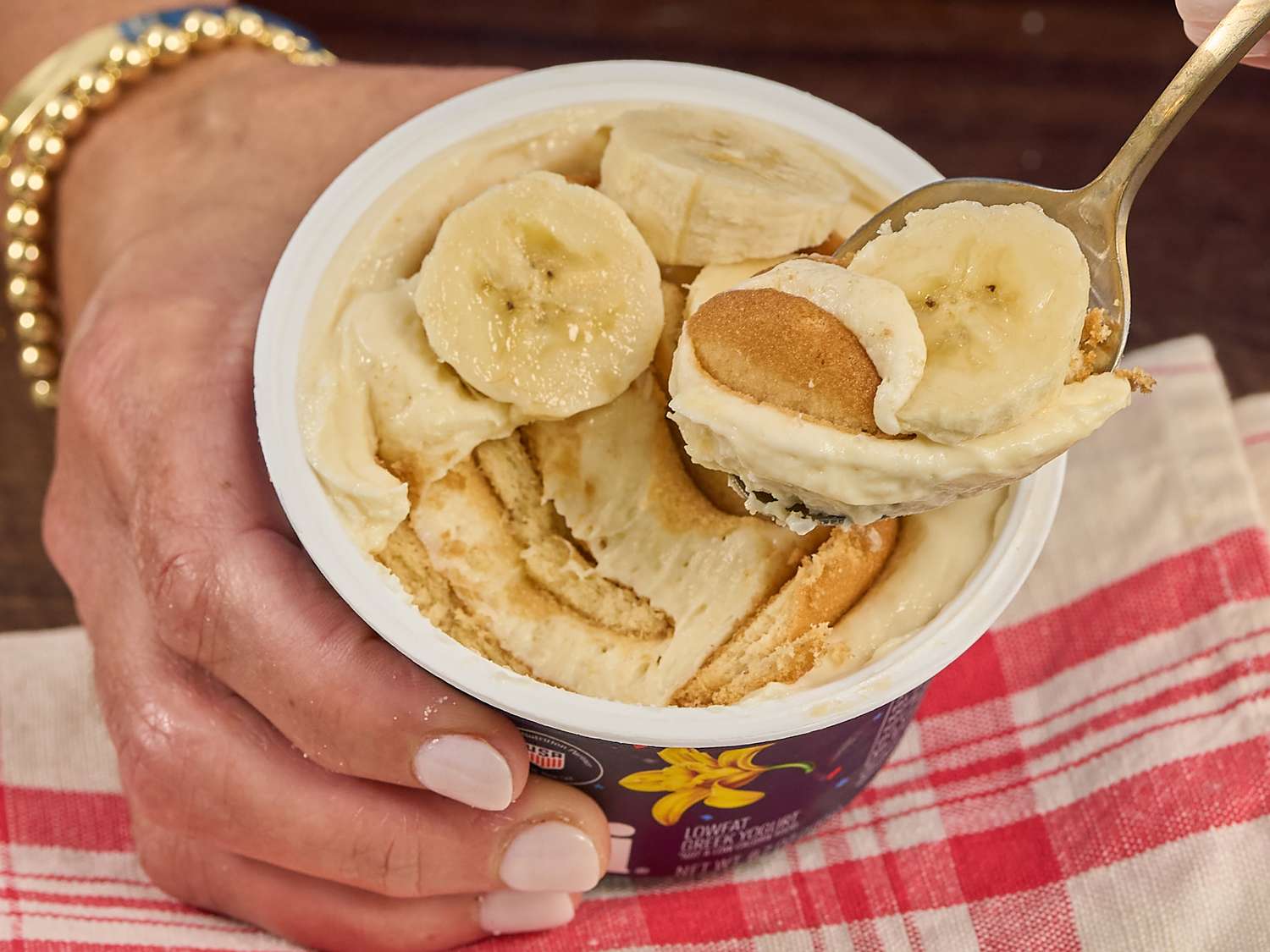 Banana Pudding Protein Yogurt Cups