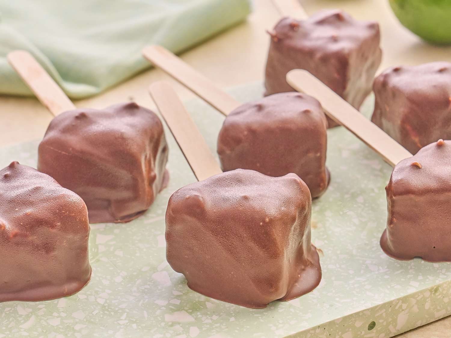 Chocolate-Covered Key Lime Pie Pops