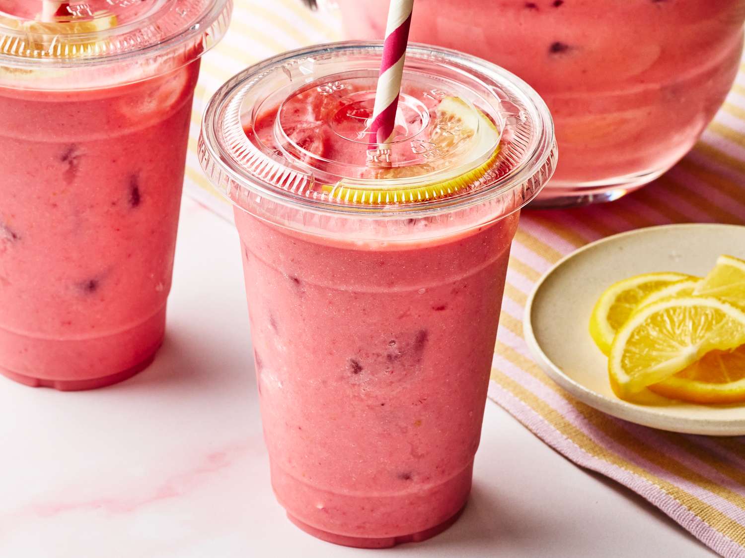 Creamy Strawberry Lemonade