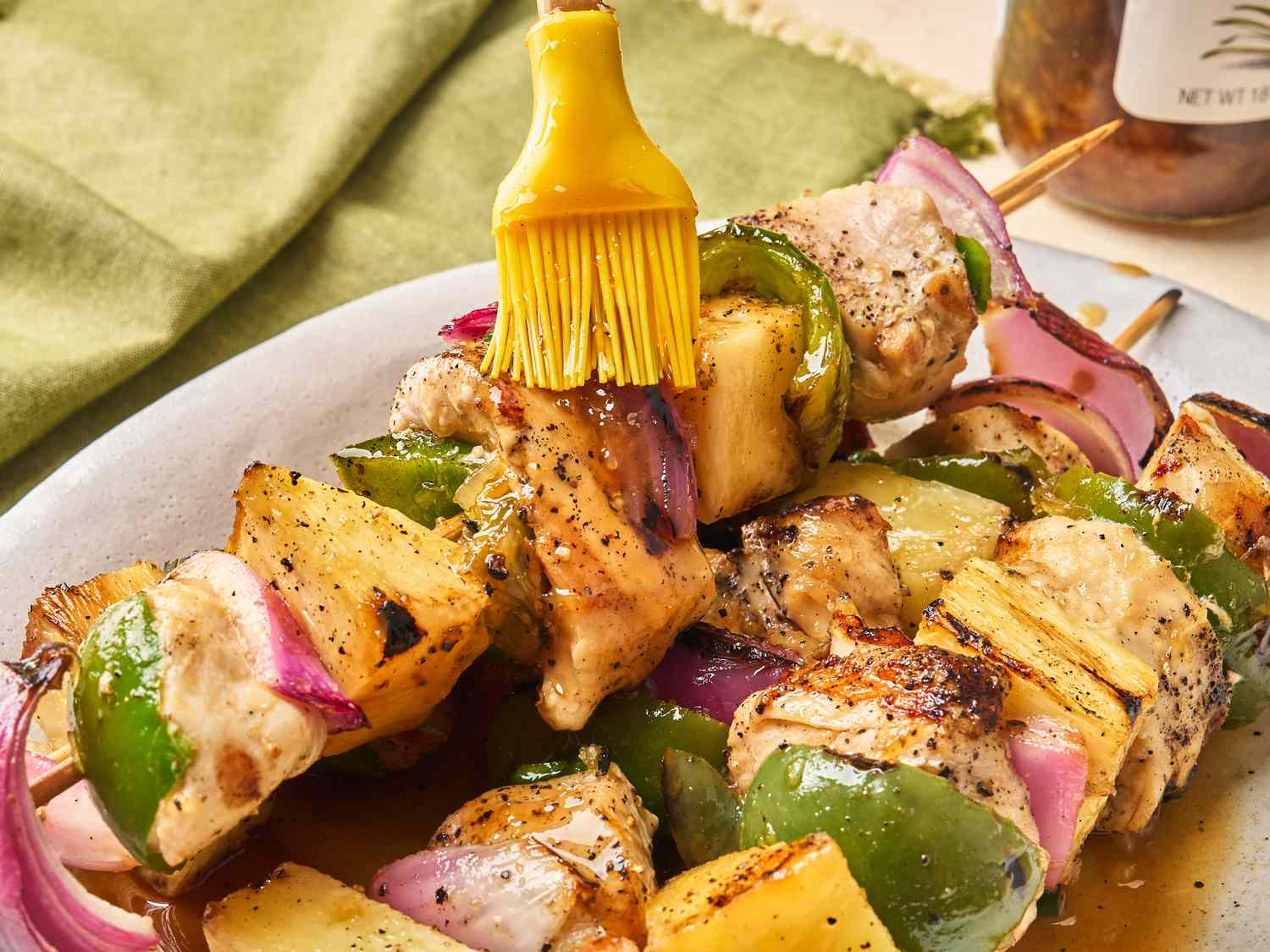 Jelly Jar Pineapple Marinade