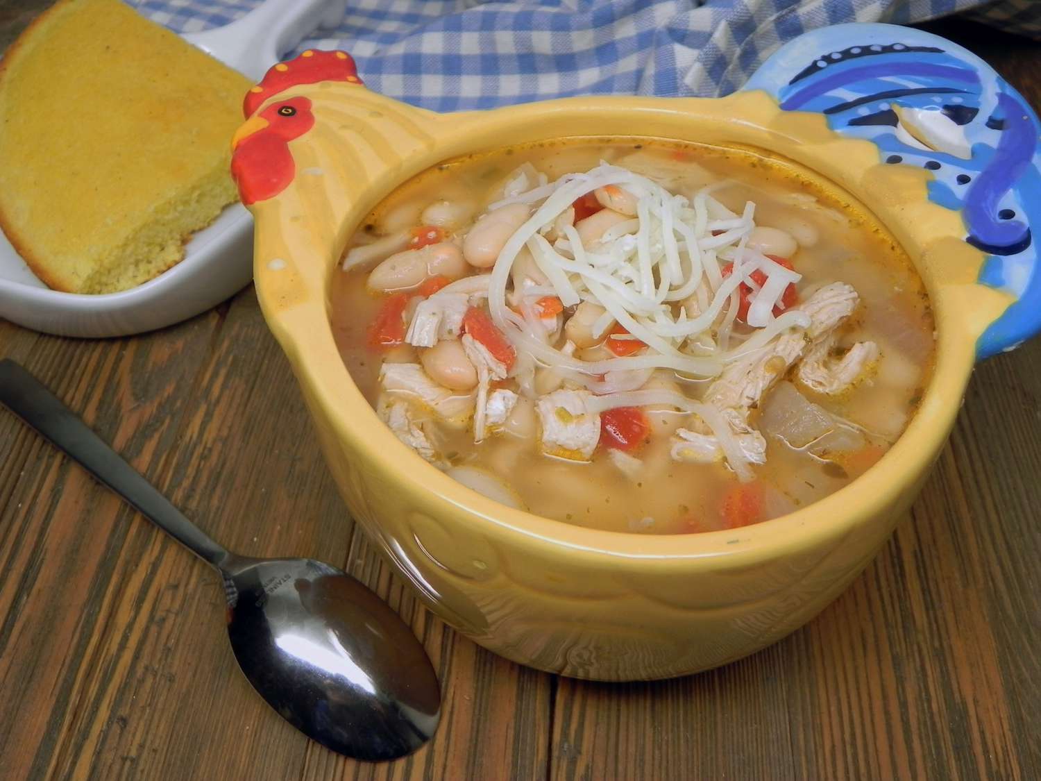 Rotisserie Chicken Chili