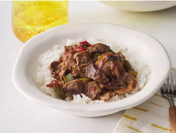 Slow Cooker Pepper Steak