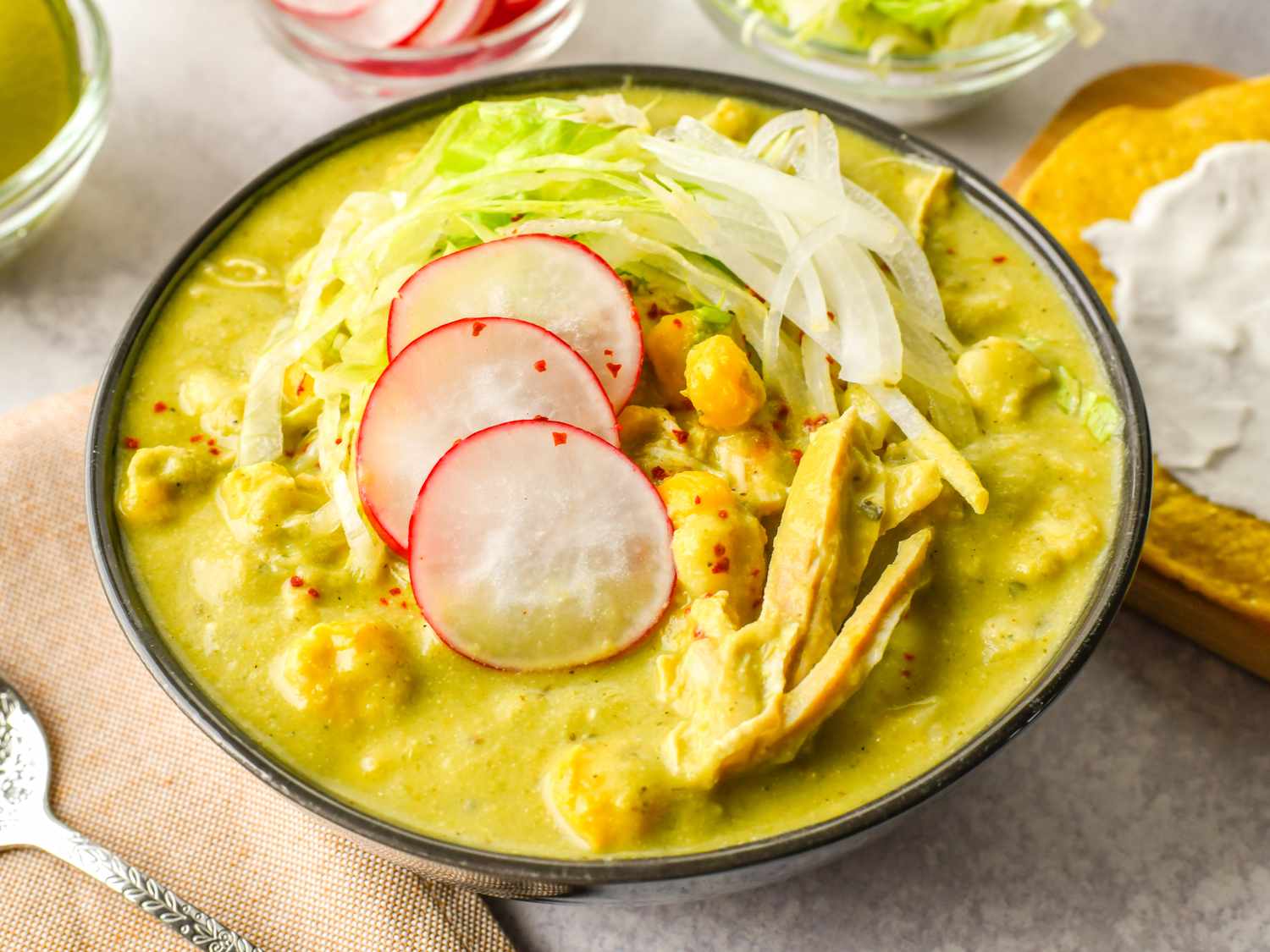 Pozole Verde with Chicken