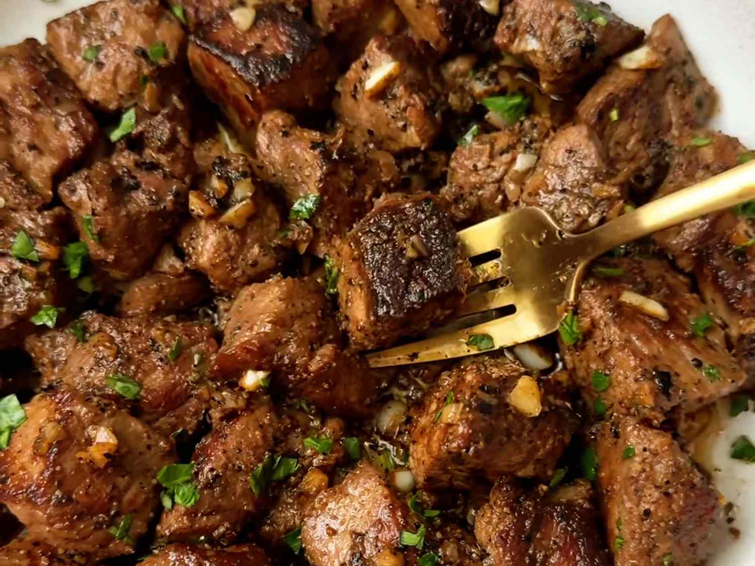Garlic Butter Steak Bites